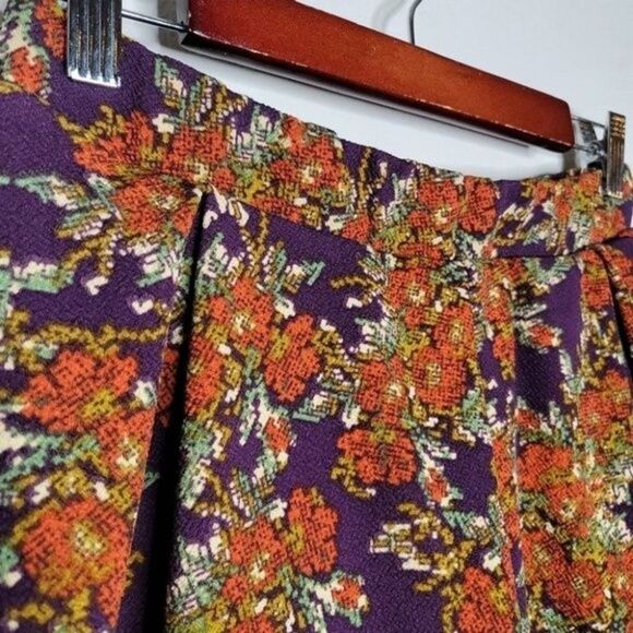 LuLaRoe Madison Floral Skirt Small - Picture 7 of 10